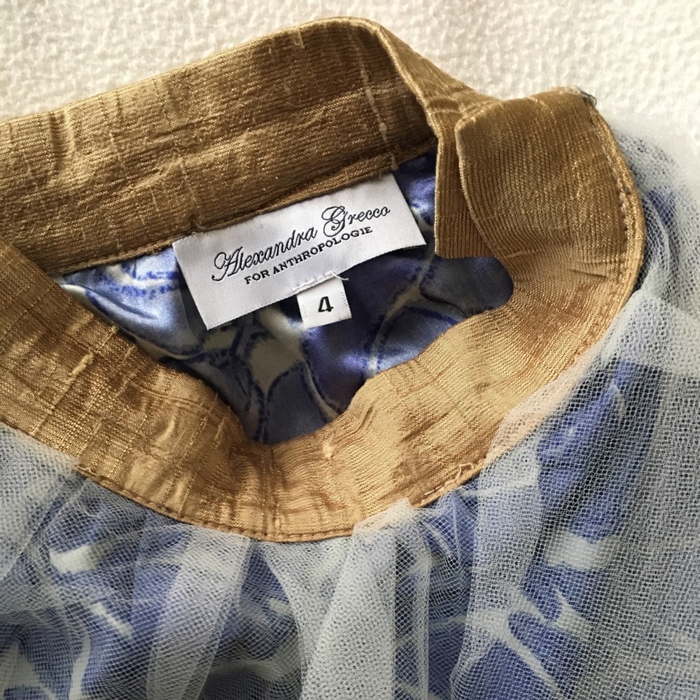 Alexandra Grecco Anthropologie Tulle Skirt
